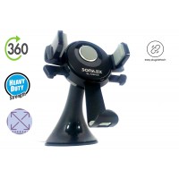 OkaeYa.com Sonilex 360 Smart Phone Holder Car Mount for Interior Fittings(Color May Vary)